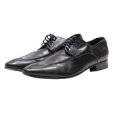 GORDON RUSH Oxford Shoes Black Leather Mens UK 11.5