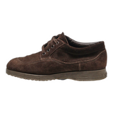 HOGAN Derby Shoes Brown Suede Womens UK 5