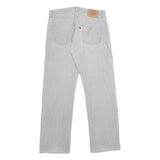 LEVI'S Mens Corduroy Beige Loose Straight Trousers W34 L32 Casual Relaxed Fit