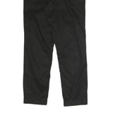 NAUTICA Mens Cotton Blend Black Slim Slim Trousers W31 L27 Casual Smart Zip