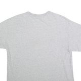 MAJESTIC Mens Grey Colorado Graphic T-Shirt L Short Sleeve Crew Neck Cotton
