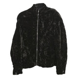 BOGNER Womens Black Jacket UK 14 Viscose Blend Zip Stylish Soft Finish