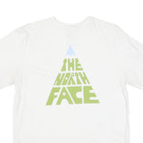 THE NORTH FACE Mens White Graphic T-Shirt M Short Sleeve Crew Neck Logo Print