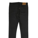 LEVI'S Skinny Taper Big E Mens Jeans Black Slim Skinny Denim Raw W34 L29