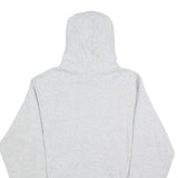 CHAMPION Mens Grey Woodcreek Baseball Pullover Hoodie S Cotton Blend