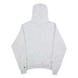 CHAMPION Mens Grey Woodcreek Baseball Pullover Hoodie S Cotton Blend