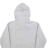 BENCH Womens Grey Hoodie UK 10 Cotton Blend Pullover Casual Sweatshirt