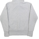 BENCH Womens Grey Hoodie UK 10 Cotton Blend Pullover Casual Sweatshirt