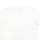 ACDC Womens White Lightning Bolt Graphic T-Shirt XL Short Sleeve Crew Neck