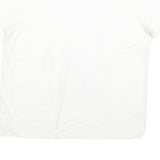 ACDC Womens White Lightning Bolt Graphic T-Shirt XL Short Sleeve Crew Neck