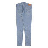 LEVI'S 711 Womens Slim Blue Denim Light W28 L32 Slim Fit Jeans
