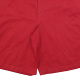 DICKIES Mens Red Casual Shorts 2XL W44 Cotton Blend Comfortable Durable