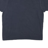 BENCH Womens Navy Blue Graphic T-Shirt XL Short Sleeve Crew Neck Cotton Blend