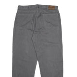 CALVIN KLEIN Mens Jeans Grey Relaxed Straight Denim Medium W36 L30 Casual Wear