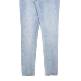 LEVI'S 711 Womens Jeans Blue Slim Skinny Denim Light W29 L28 Stretch Zip