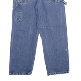WRANGLER Mens Classic Blue Denim Jeans W34 L29 Workwear Utility Style