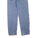 KARL KANI Mens Regular Blue Denim Jeans W30 L30 Cotton Blend Zip Pockets