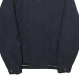 KINGFIELD Mens Navy Zip Jacket L Polyester Blend Classic Casual Outerwear