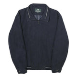 KINGFIELD Mens Navy Zip Jacket L Polyester Blend Classic Casual Outerwear