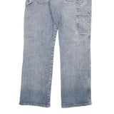 DICKIES Mens Jeans Blue Regular Straight Denim Medium W38 L32 Distressed