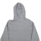 CALVIN KLEIN Womens Grey Hoodie XS Cotton Blend Casual Pullover Sweatshirt