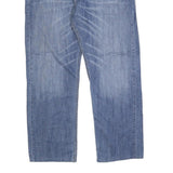 LEVI'S 505 Mens Jeans Blue Regular Straight Denim Medium W38 L28 Classic Zip