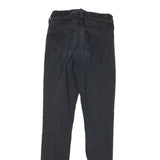 LEVI'S 721 Womens Jeans Black Slim Skinny Denim W24 L28 Stretch Cotton Blend