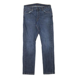 LEVI'S Mens Slim Blue Denim Jeans W30 L30 Cotton Blend Zip Regular Fit Classic