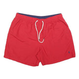 POLO RALPH LAUREN Mens Shorts Red Casual 2XL W36 Drawstring Swimwear