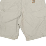 CARHARTT Mens Shorts Beige Casual L W30 Cotton Blend Workwear