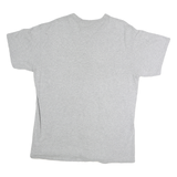 MAJESTIC Mens Grey Bears Football T-Shirt L Short Sleeve Crew Neck Cotton Casual