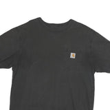 CARHARTT Mens Black Pocket Short Sleeve Crew Neck Cotton Blend T-Shirt M
