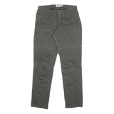FJALLRAVEN Womens Polyester Grey Regular Zip Cargo Trousers W29 L31 Outdoor