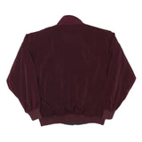 MEINAZY Mens Maroon & Green Classic Jacket M Polyester Blend Embroidered Unique