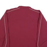 NIKE Mens Maroon Lakeside Basketball Zip Jacket M Polyester Blend Plain