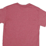 Mens Red Indiana Basketball Graphic T-Shirt M Short Sleeve Crew Neck Printed