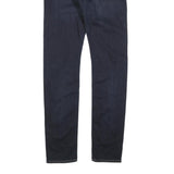 TOMMY HILFIGER Mens Jeans Blue Slim Skinny Denim Dark W30 L34 Stylish Fit