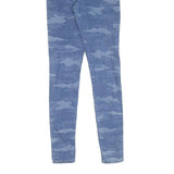 LEVI'S Womens Slim Blue Skinny Denim Light W26 L30 Camouflage Print Jeans