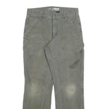 CARHARTT Mens Relaxed Fit Workwear Cotton Blend Jeans W30 L32 Durable Zip