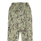 API Mens Cotton Blend Green Camouflage Regular Fit Cargo Trousers W31 L33