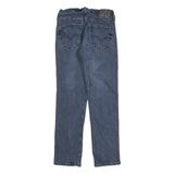 LEVI'S 514 Classic Mens Jeans Blue Straight Denim Medium W30 L29 Classic Fit Zip