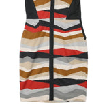 PHASE EIGHT Womens Multicolour Fit & Flare Woven Sleeveless Knee Length Dress UK