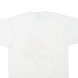 THE BEST Mens White Graphic T-Shirt L Short Sleeve Crew Neck Math Counts