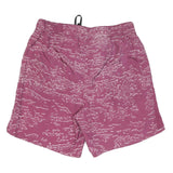 NIKE Mens Pink & White Printed Sports Casual Shorts M W30 Lightweight