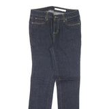 DKNY Womens Slim Blue Denim Slim Jeans W29 L31 Classic Zip Five Pocket