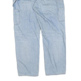 CARHARTT Womens Jeans Light Blue Relaxed Straight Denim W32 L28 Casual Workwear