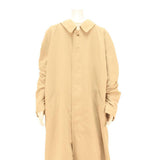 PIATTELLI BY RKZ Mens Beige Cotton Blend Button Jacket XL Classic Plain Casual