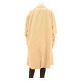 PIATTELLI BY RKZ Mens Beige Cotton Blend Button Jacket XL Classic Plain Casual