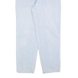 Womens Light Blue Regular Fit Straight Denim Cotton Blend Jeans W30 L28 Classic