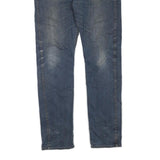 LEVI'S Mens Regular Fit Blue Denim Jeans W33 L34 Vintage Style Casual Zip